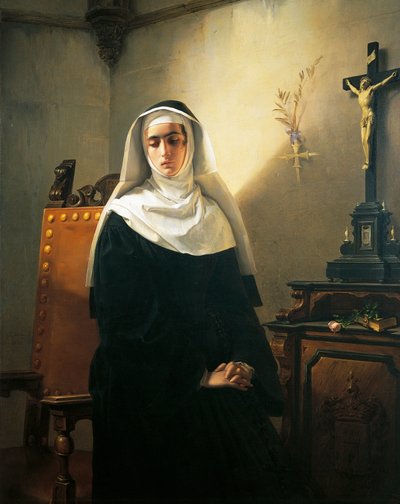 モンツァの修道女 作： Giuseppe Molteni