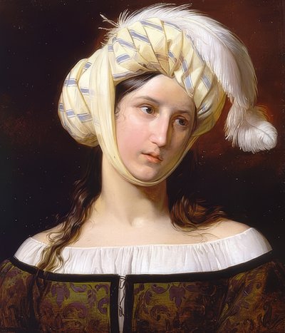 レベッカ。 1835年頃 作： Giuseppe Molteni