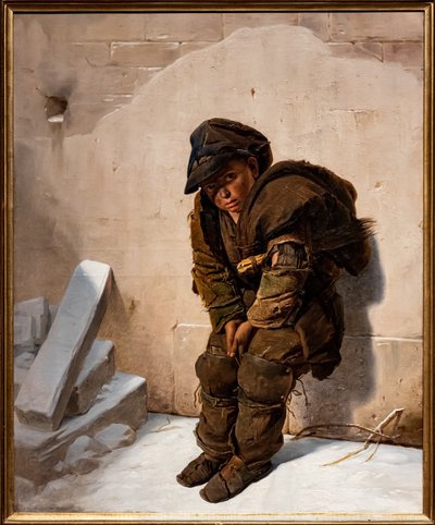 煙突掃除人 作： Giuseppe Molteni