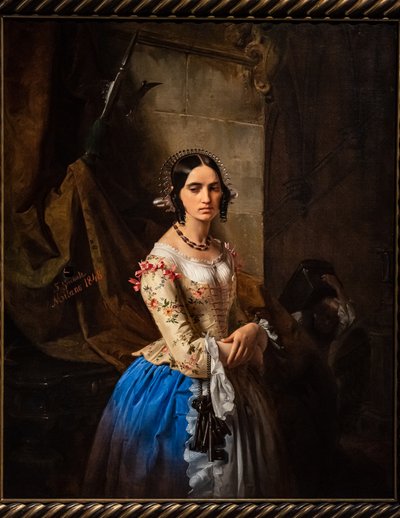 城守の娘 作： Giuseppe Molteni