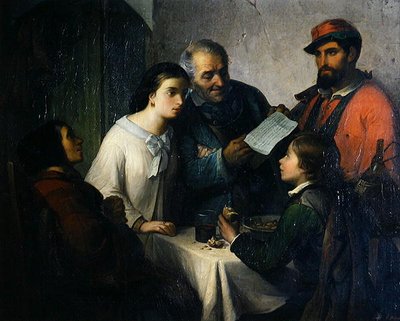 ボランティアの手紙、前線から家族へ 作： Giuseppe Moricci