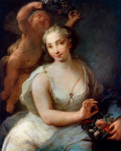 プリマベーラスプリング、1757年前。 作： Giuseppe Nogari