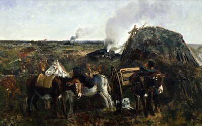 コリアーズ、ジュゼッペ・パリッツィ 作： Giuseppe Palizzi