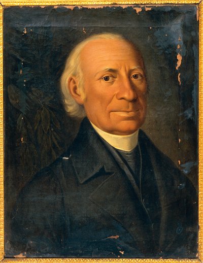 ジョヴァンニ メリ (1740-1815) の肖像、イタリアの詩人、劇作家、ジュゼッペ パターニア作、絵画 作： Giuseppe Patania