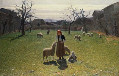 打ち砕かれた希望 作： Giuseppe Pellizza da Volpedo