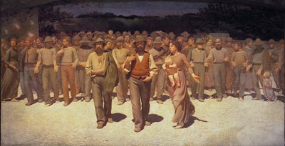 クォーターステート 作： Giuseppe Pellizza da Volpedo