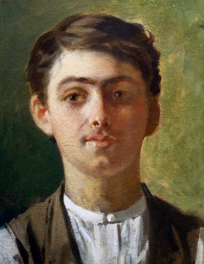 Omakuva nuorena miehenä 作： Giuseppe Pellizza da Volpedo