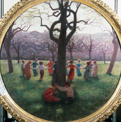 春のイディール 作： Giuseppe Pellizza da Volpedo