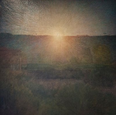 昇る太陽 作： Giuseppe Pellizza da Volpedo