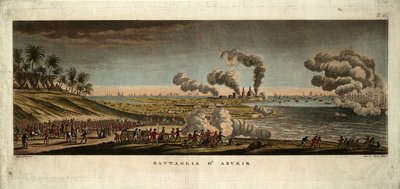 1799年7月25日、1799年のアブキルの戦い 作： Giuseppe Pera