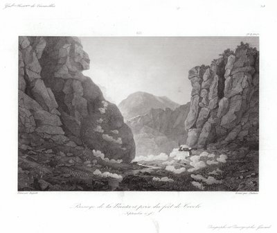 ブレンタの交差 作： Giuseppe Pietro Bagetti