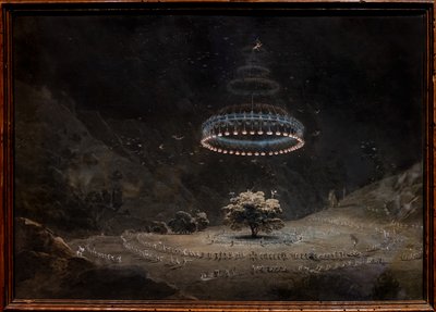 ベネベントのクルミの木 (魔女の安息日) 作： Giuseppe Pietro Bagetti