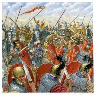 カルヘの戦い 作： Giuseppe Rava