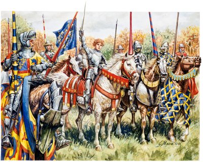 百年戦争：ジョーン・オブ・アークとフランス軍 作： Giuseppe Rava