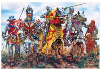 百年戦争：フランス軍の兵士たち - 百年戦争：フランス軍の兵士たち 作： Giuseppe Rava