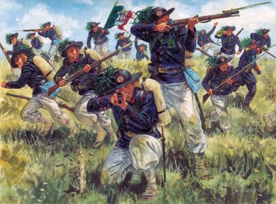 1859年のイタリアキャンペーン（第二次イタリア独立戦争）：活躍するイタリア軍のベルサグリエリ - 第二次イタリア独立戦争（オーストリア・フランコ戦争、オーストリア・サルデーニャ戦争、オーストリア・ピエモンテ戦争、1859年イタリア戦争）：イタリアのベル 作： Giuseppe Rava