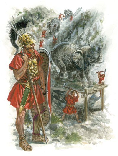 ローマのマケドニア戦争 作： Giuseppe Rava