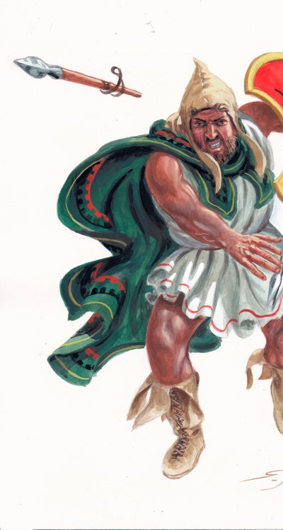 トラキアン・ペルタスト 作： Giuseppe Rava