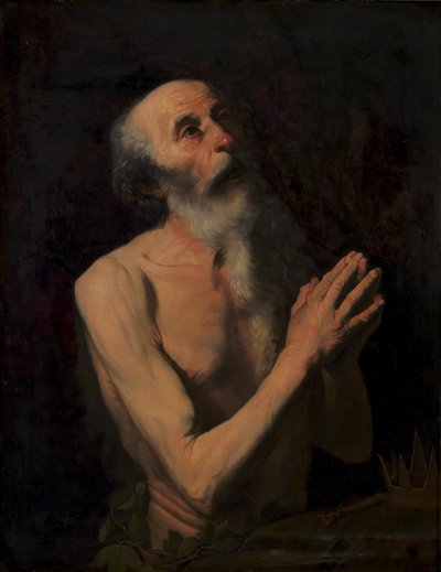 隠者オヌフリウス 作： Giuseppe Ribera