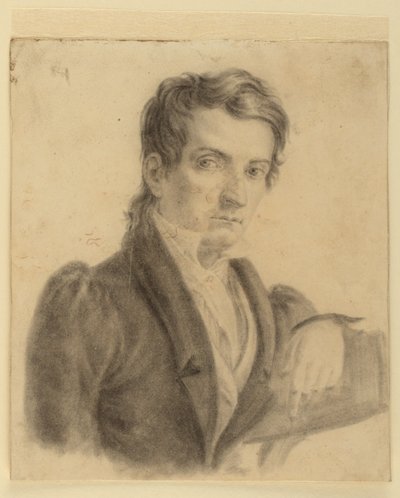 若い男の肖像 作： Giuseppe Sabatelli