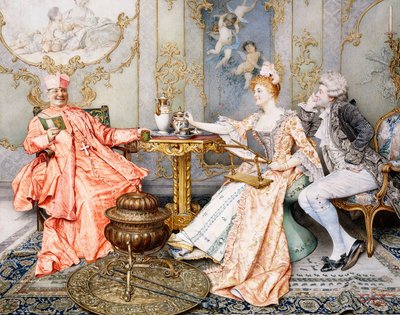 ティーパーティー 作： Giuseppe Signorini