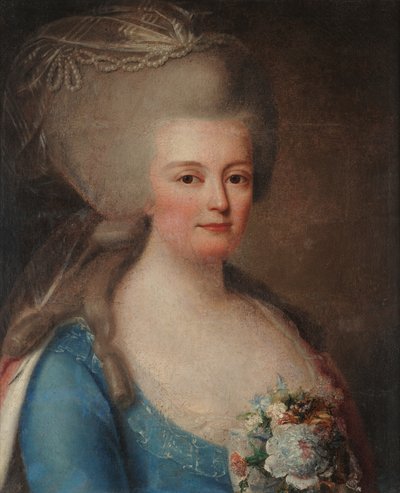 マリア・フランシスカ・ベネディータ王女の肖像 作： Giuseppe Troni