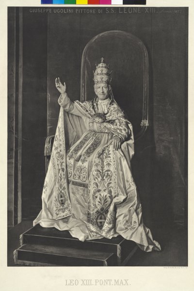 ローマ教皇レオ13世 作： Giuseppe Ugolini