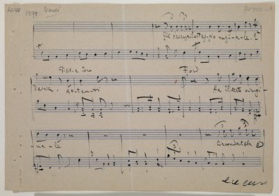 「ファルスタッフ」、3幕のオペラ（Arrigo Boitoによる台本） 作： Giuseppe Verdi