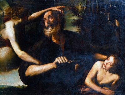 アイザックの犠牲、17世紀初頭 作： Giuseppe Vermiglio