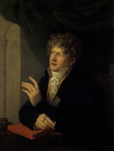 8月、ザクセン公爵、1813年 作： Giuseppe or Josef Grassi