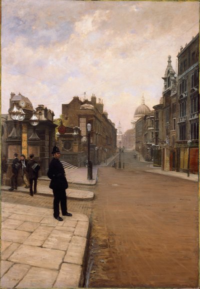 ロンドンの日曜日（絵画 作： Giuseppe or Joseph de Nittis