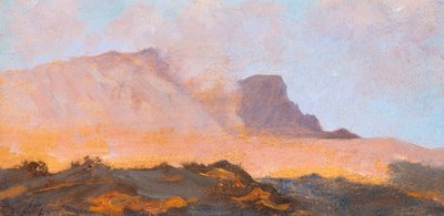 ヴェスヴィオ山の噴気孔、1871年頃、ジュゼッペ・デ・ニッティス（1846-1884）作、油彩・キャンバス 作： Giuseppe or Joseph de Nittis