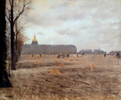 アンヴァリッド広場 作： Giuseppe or Joseph de Nittis