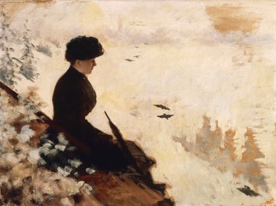 スノーエフェクト 作： Giuseppe or Joseph de Nittis