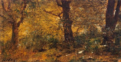 木の研究 作： Giuseppe or Joseph de Nittis