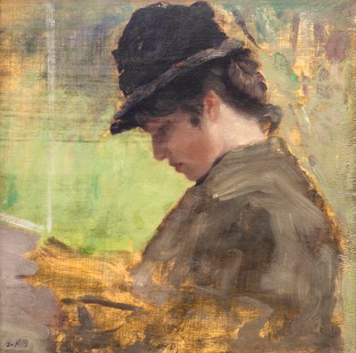 イングリッシュ・ガール 作： Giuseppe or Joseph de Nittis