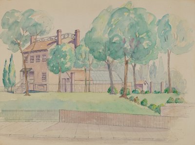 カーグルエステート、c。 1936年。 作： Gladys Cook