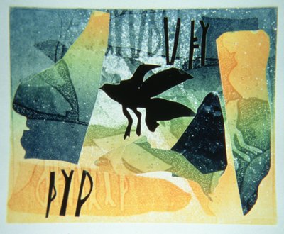 Pictish Raven 作： Gloria Wallington
