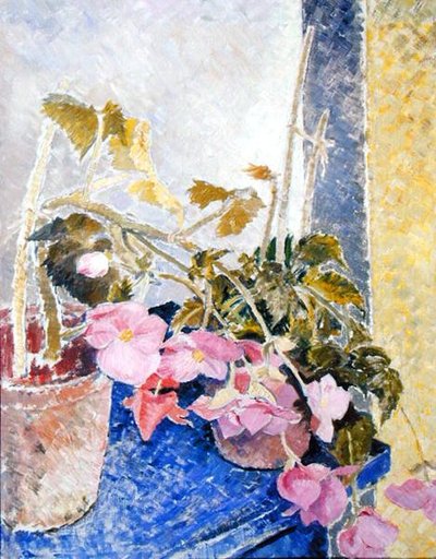 花瓶の花 作： Glyn Warren Philpot