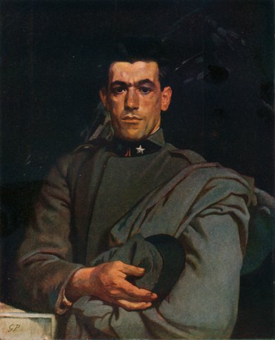 イタリアの兵士、第2号、c1918、1924 作： Glyn Warren Philpot