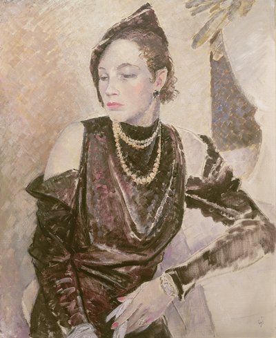 ミスグウェンドレンクリーバー、1933 作： Glyn Warren Philpot