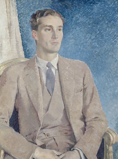 パトリックブカンヘップバーンの肖像、ヘイレス卿、1934年 作： Glyn Warren Philpot