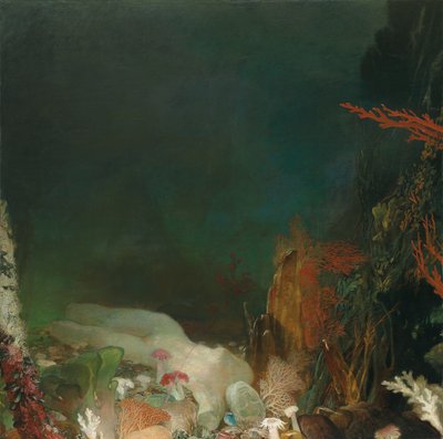 海底、1914年から18年頃（帆布に油彩） 作： Glyn Warren Philpot