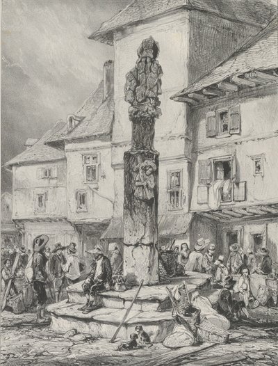 ショーデセーグ クロス、1831 年。 作： Godefroy Engelmann