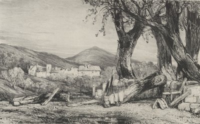 ロワイヤ渓谷、1831 年。 作： Godefroy Engelmann