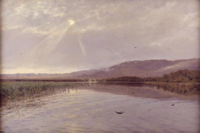 ユトランド半島のヒンメルビャーグ地区にある湖 作： Godfred Christensen