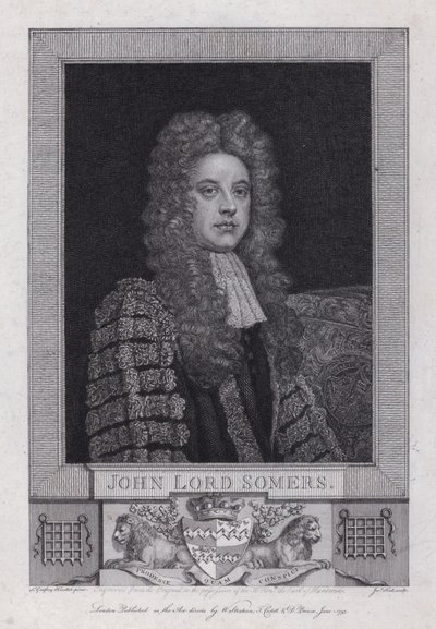 ジョン・ソマーズ 作： Godfrey (after) Kneller
