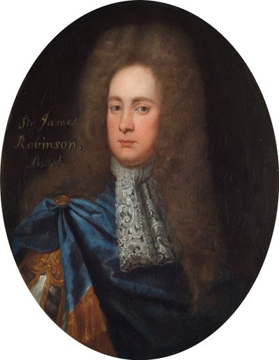 サー・ジョン・ロビンソン 作： Godfrey (after) Kneller