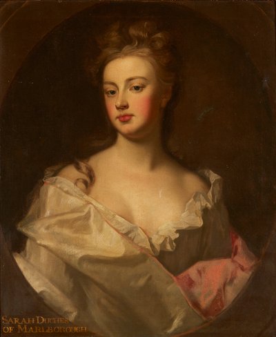 マールボロ公爵夫人サラの肖像（キャンバスに油彩） 作： Godfrey (circle of) Kneller