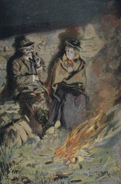 山の夜 作： Godfrey C. Hindley
